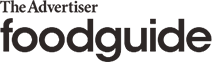 The logo for The Advertiser FoodGuide awards Adelaide